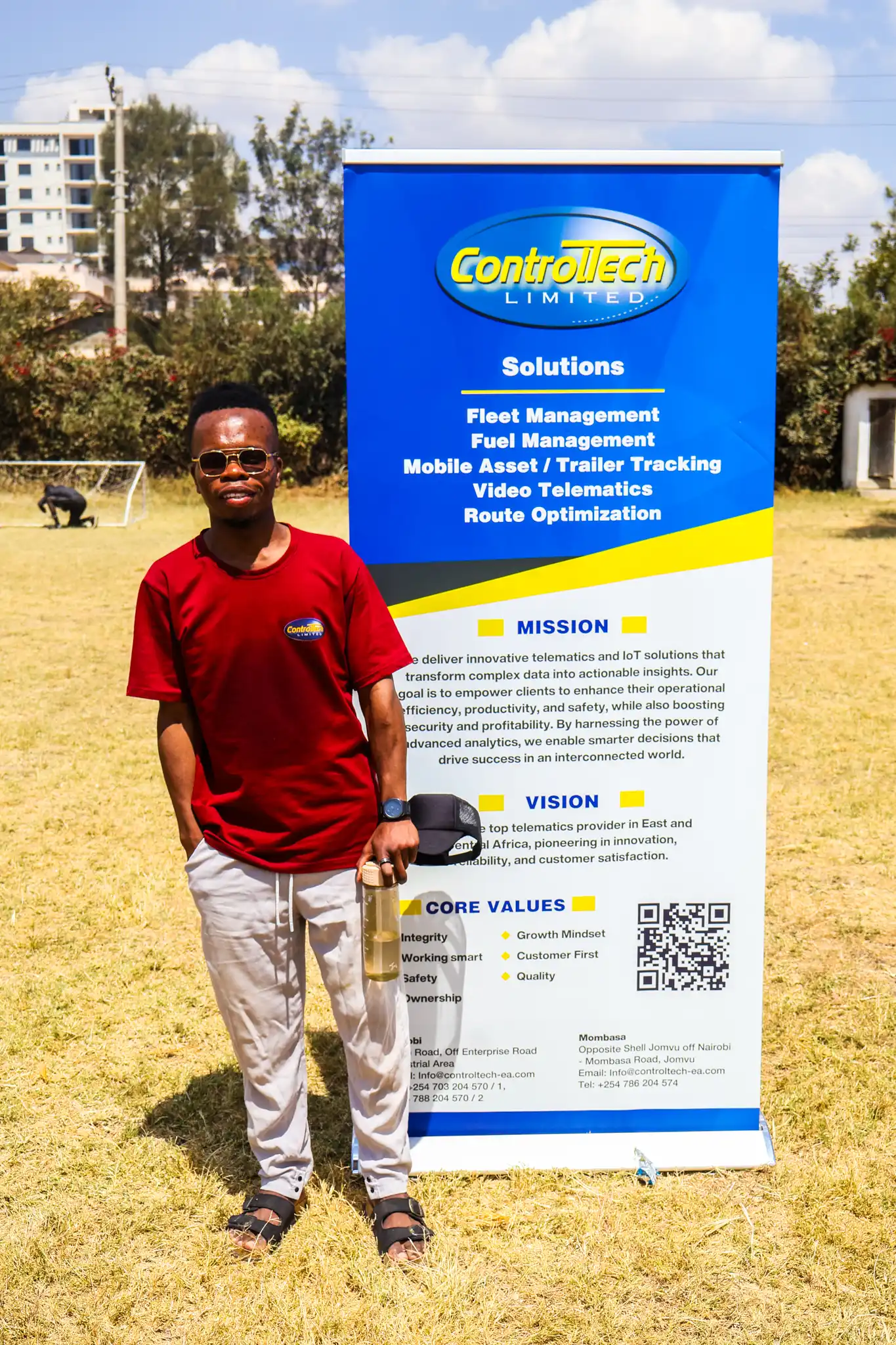 Controltech CSR Event - kids banner
